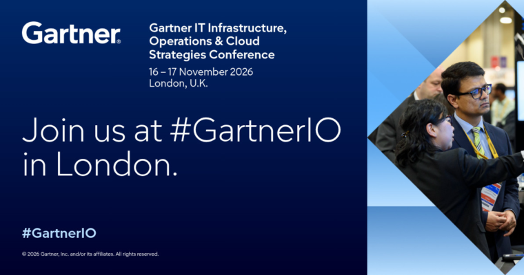 Besuchen Sie uns auf der IOCS Gartner Europe