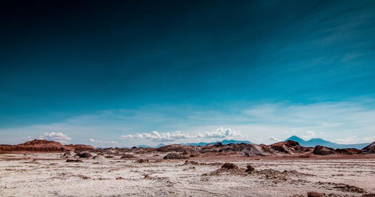 Eine menschenleere Naturlandschaft